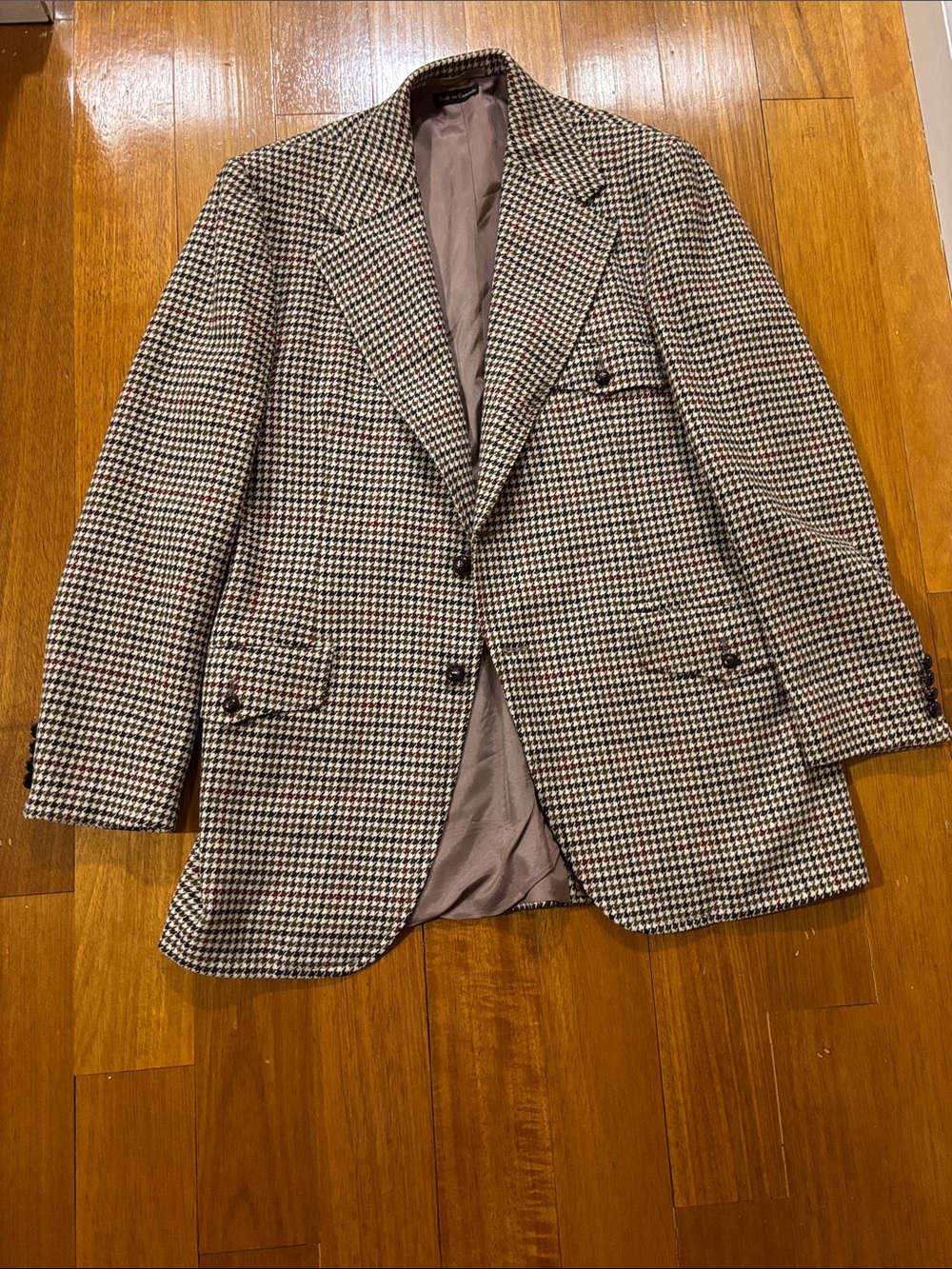 Vintage Crombie of Aberdeen, Scotland men’s sports coat